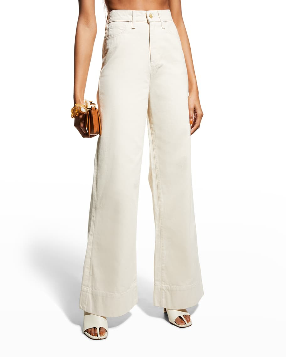 Triarchy High Rise Wide Leg Jeans | Neiman Marcus