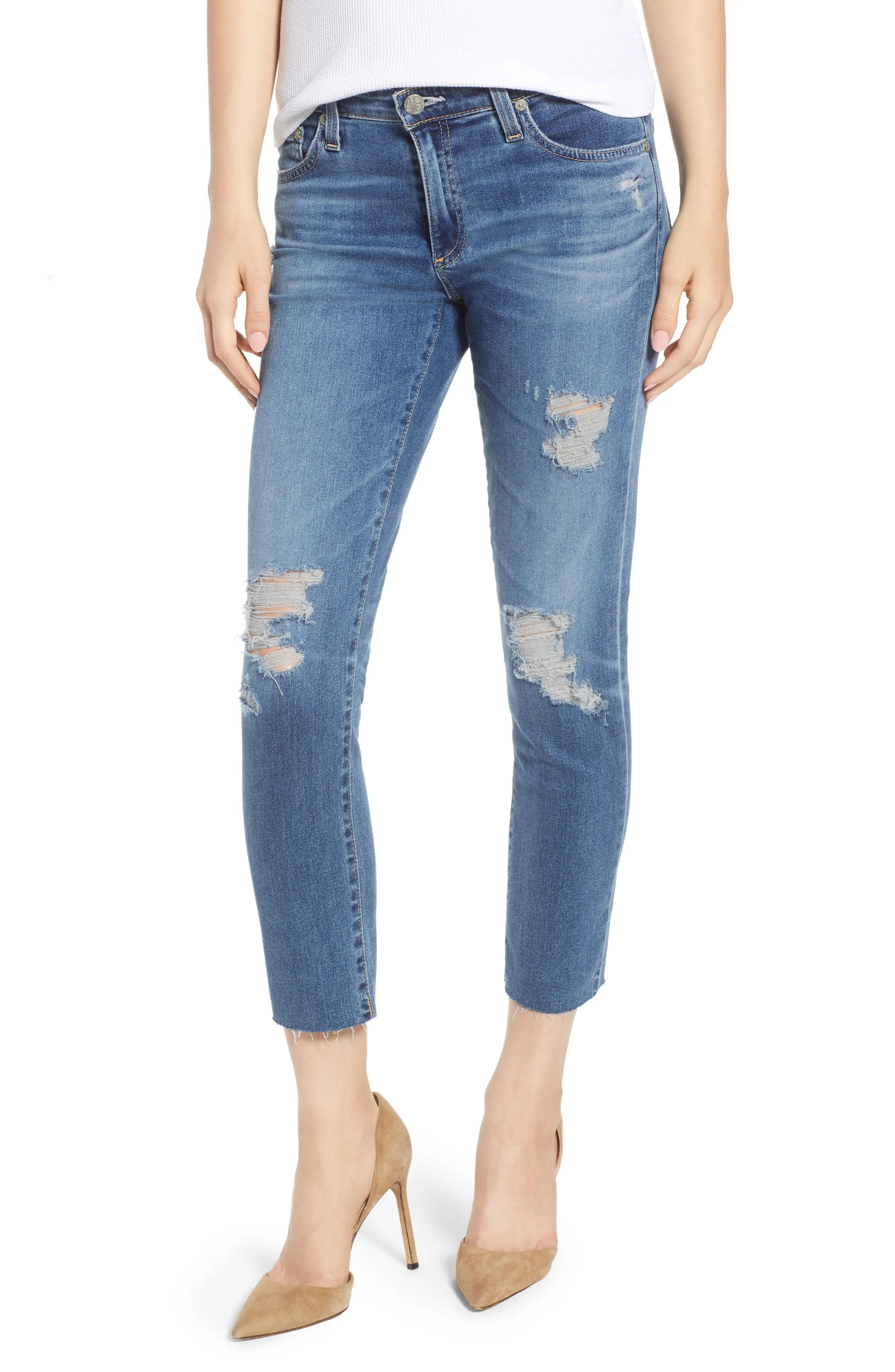 AG Prima Crop Skinny Jeans | Nordstrom