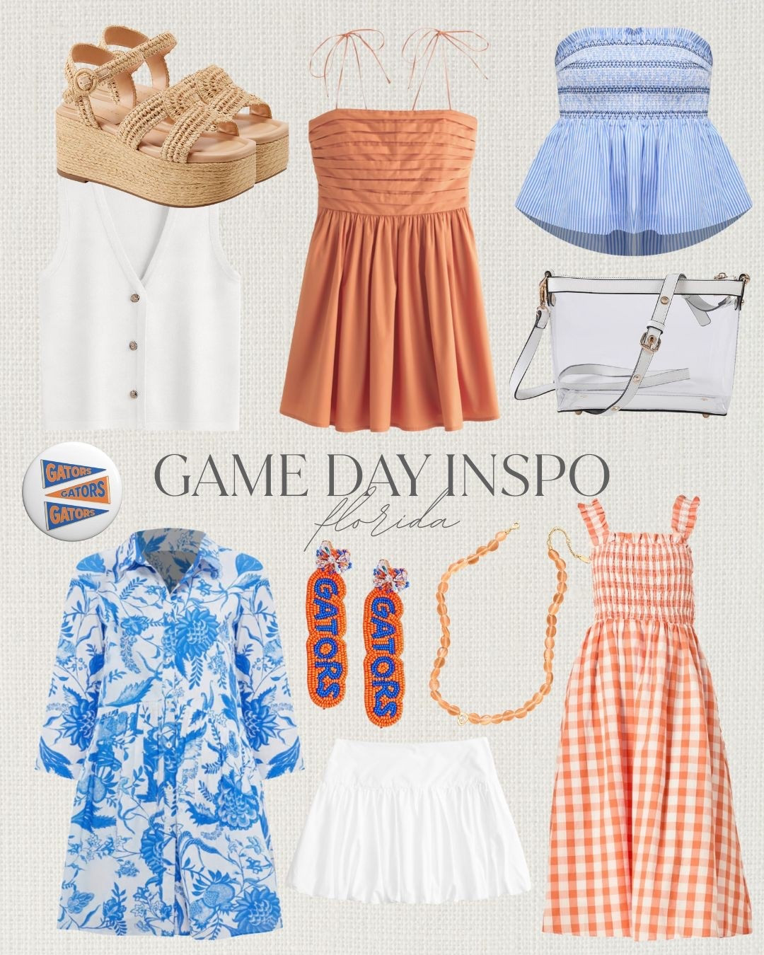 How cute are these game day finds?! 

Loverly Grey, Florida game day outfit ideas, Florida game day outfit inspo 

#LTKSeasonal #LTKautumn #LTKStyleTip