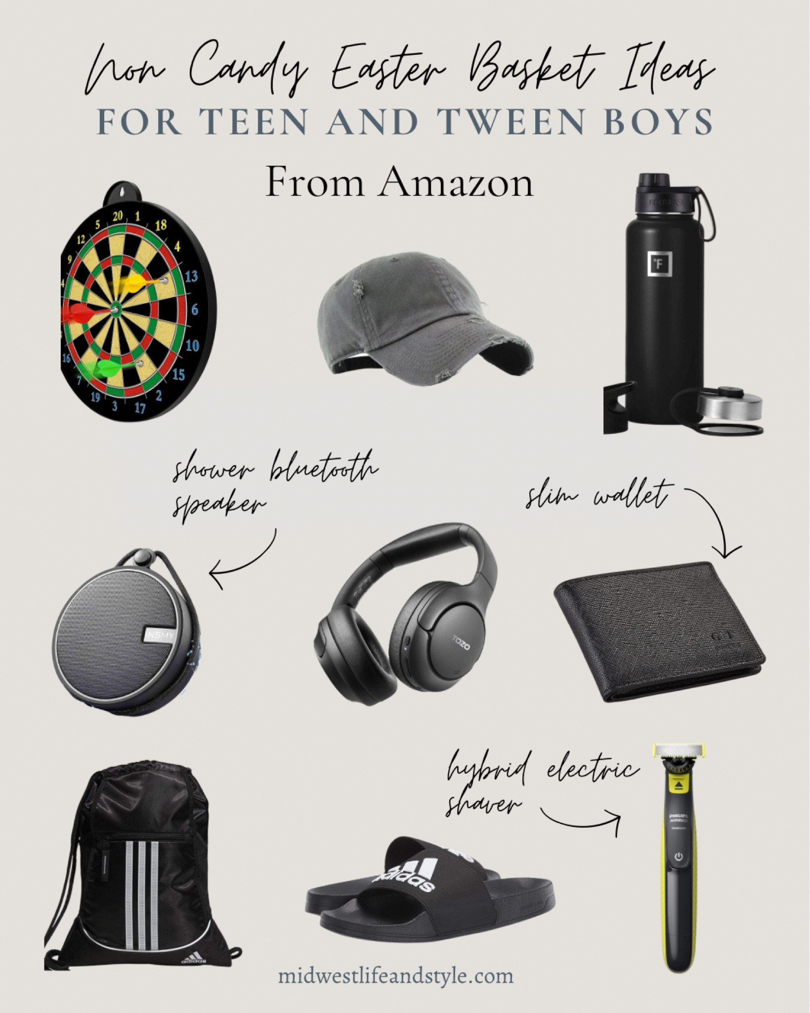 The ultimate non-candy Easter basket, ideas for teen and tween boys.

See more ideas at midwestlifeandstyle.com 

#LTKSeasonal #LTKfindsunder50 #LTKkids