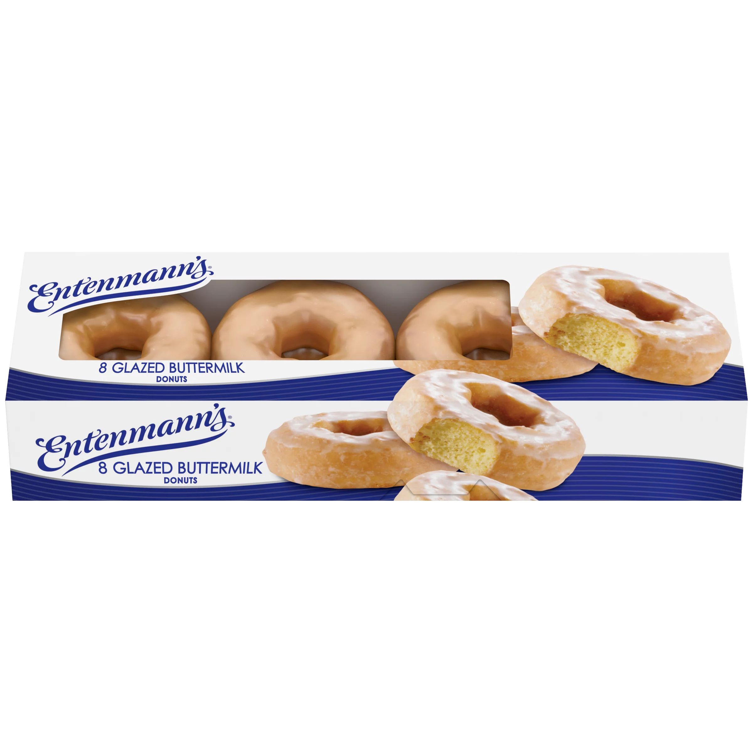 Entenmann's Glazed Buttermilk Donuts, 8 count - Walmart.com | Walmart (US)