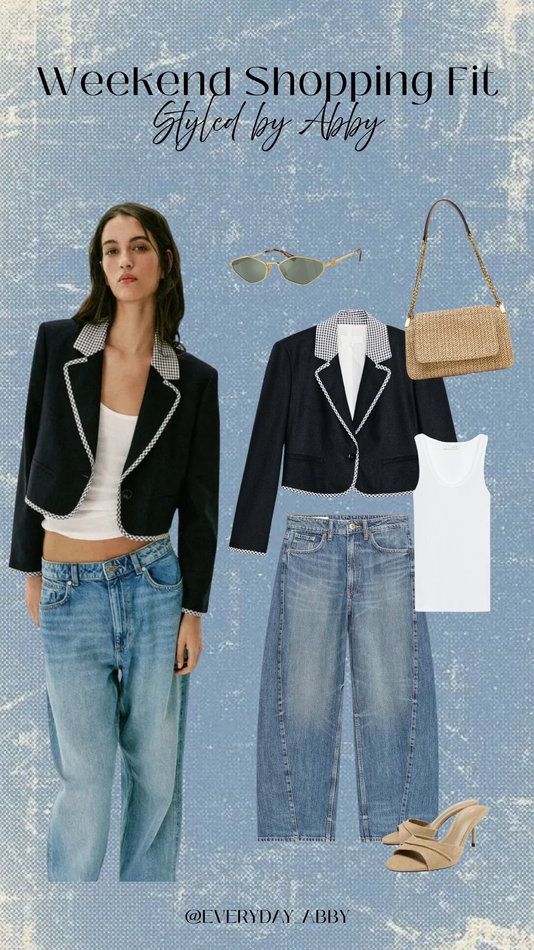 New blazer from Zara instantly makes any outfit chic, perfect for a weekend shopping with my girls! ✨💘

#LTKgrwm #LTKootd