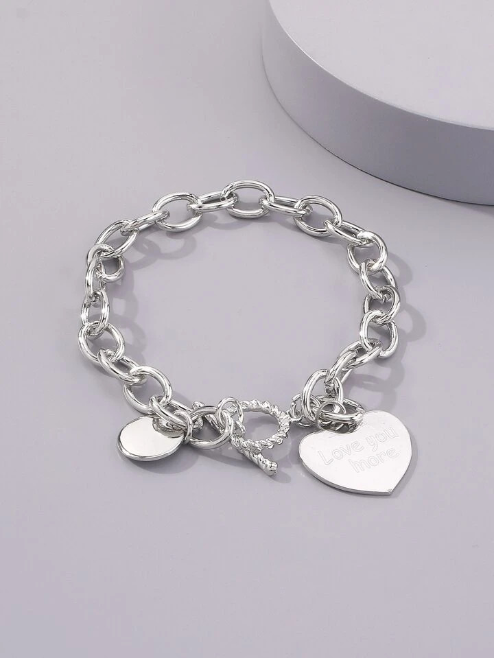 Heart Charm Bracelet | SHEIN