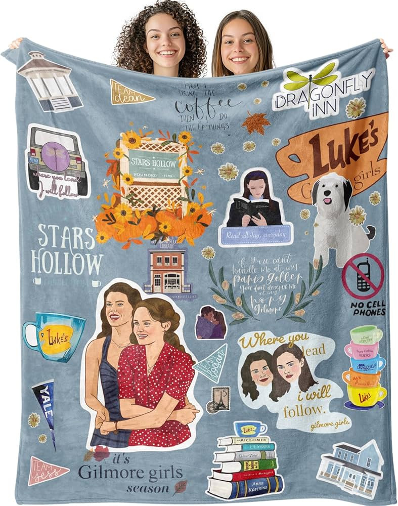 Hosrnovo Throw Blankets for Women, 60" X 50" Super Soft Warm Blankets for Winter Fuzzy Fleece Bla... | Amazon (US)