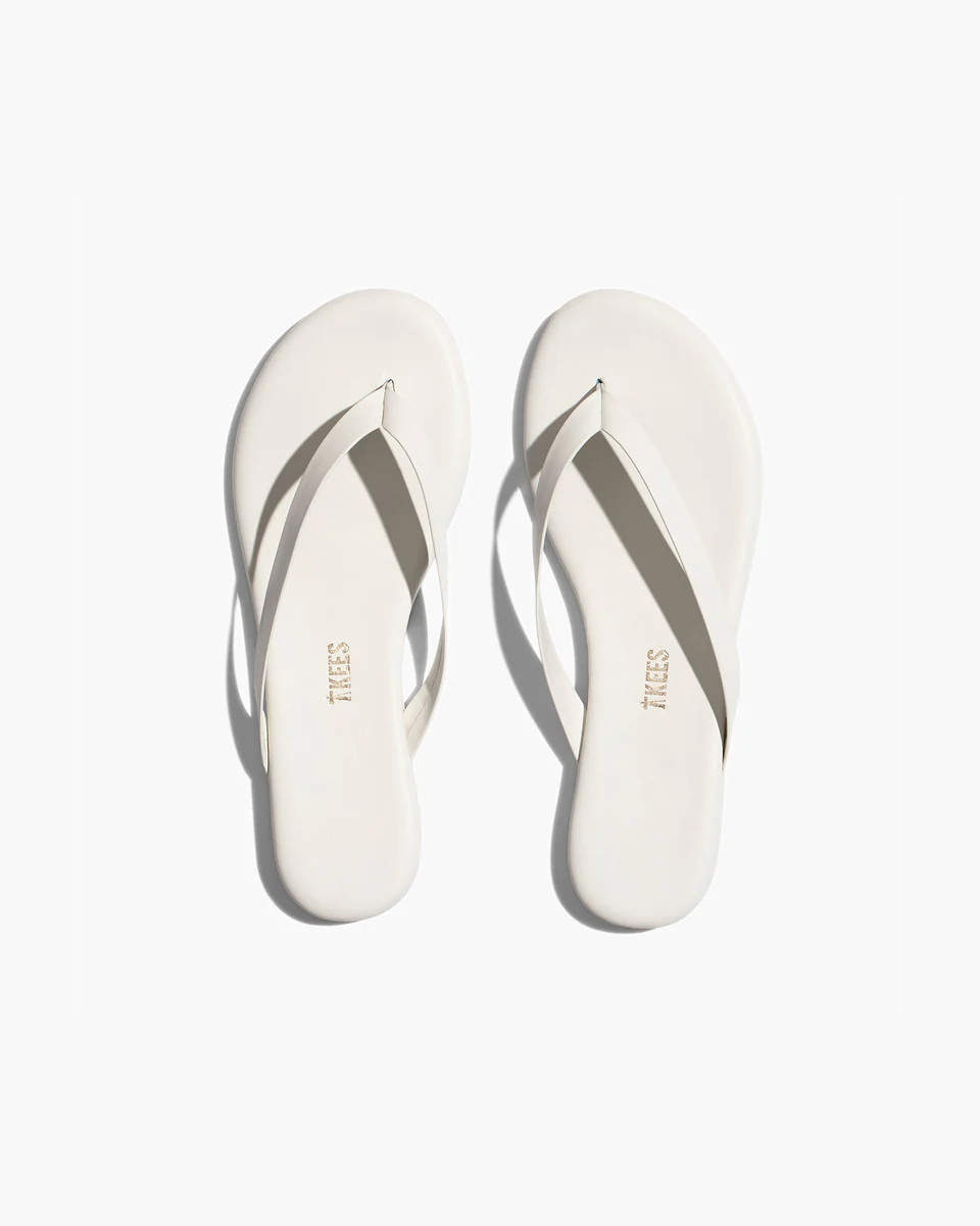 Boyfriend in Cream | Flip-Flops | Women's Footwear | TKEES