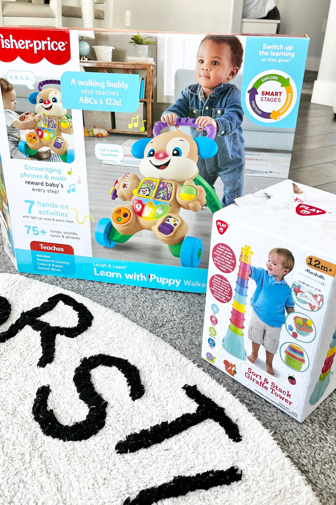 Baby walker dog and giraffe stacking cups ✨

#LTKbump #LTKkids #LTKbaby