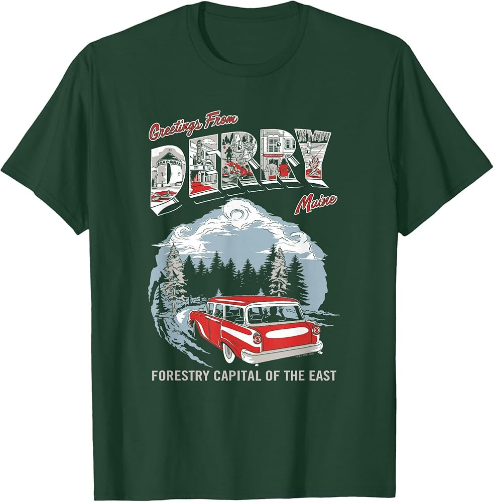 Greetings Tourist Horror TV Show T-Shirt | Amazon (US)