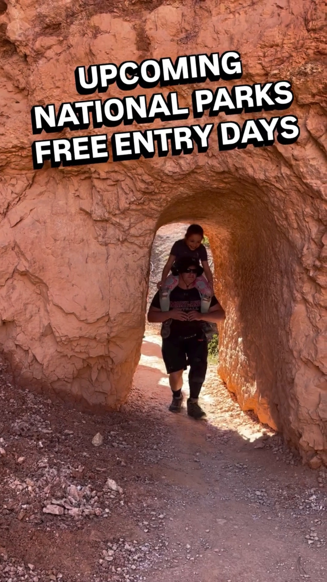 🗓 Here’s a list of upcoming free entry days into the National Parks  this summer and beyond:
‌
𝗝𝘂𝗹𝘆 𝟯–𝟱
Independence Day weekend
‌
𝗔𝘂𝗴𝘂𝘀𝘁 𝟮𝟱
110th Birthday of the National Park Service
‌
𝗦𝗲𝗽𝘁𝗲𝗺𝗯𝗲𝗿 𝟭𝟳
Constitution Day
‌
𝗢𝗰𝘁𝗼𝗯𝗲𝗿 𝟮𝟳
Theodore Roosevelt’s birthday
‌
𝗡𝗼𝘃𝗲𝗺𝗯𝗲𝗿 𝟭𝟭
Veterans Day
‌
💰𝗔𝗱𝗱𝗶𝘁𝗶𝗼𝗻𝗮𝗹 𝗦𝗮𝘃𝗶𝗻𝗴𝘀 𝗧𝗶𝗽:
Many visitors may also qualify for free or discounted annual passes, including veterans, active-duty military families, seniors, 4th graders, and individuals with permanent disabilities.
‌
Head to 𝘕𝘗𝘚.𝘨𝘰𝘷 to plan your family trip to one of our nation’s wonderful parks!🇺🇸
‌