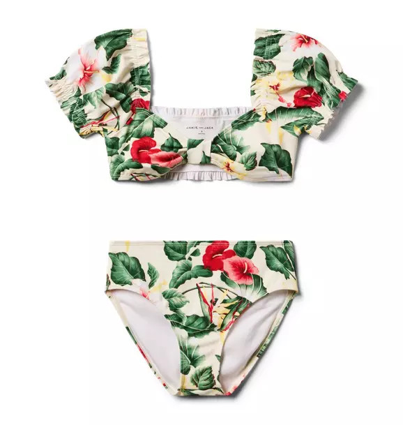 Recycled Tropical Floral 2-Piece Swimsuit | Janie and Jack