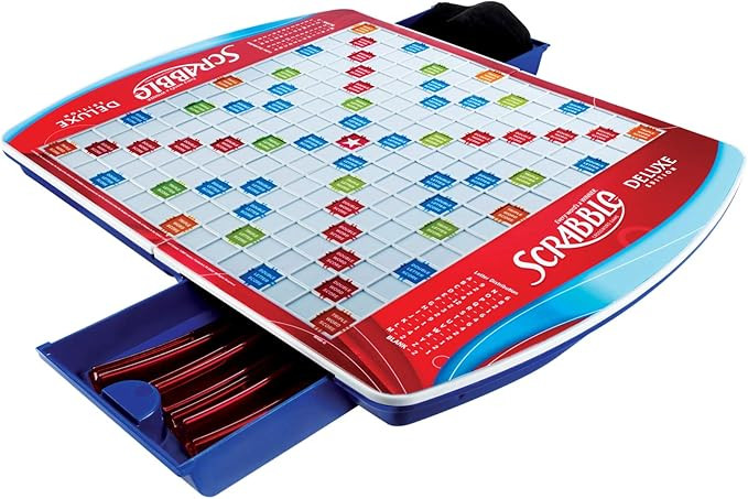 Hasbro Gaming Scrabble Deluxe Edition Board Game, (Amazon Exclusive) | Amazon (US)