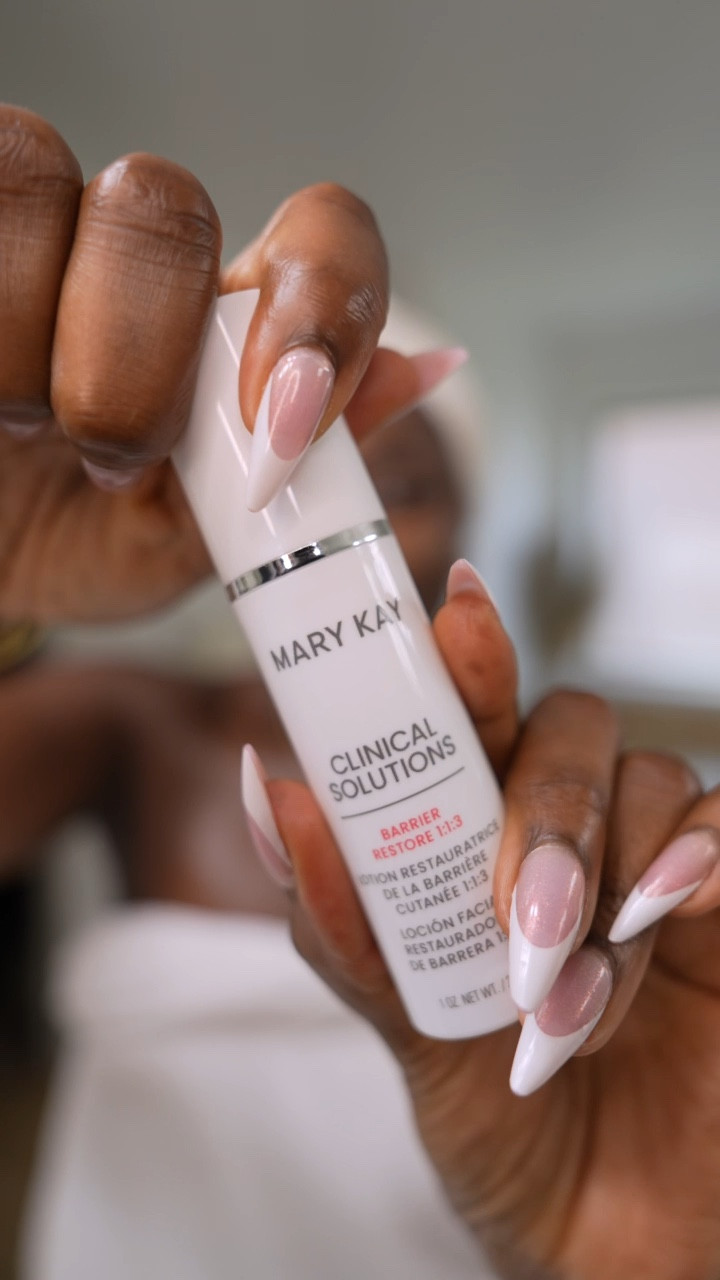 Sometimes I do too much, so the @MaryKayUS Barrier Restore does just that - restores the skin barrier, relieves redness, prevents water loss and increases moisture levels in the skin. Use this before moisturizer, 2x daily. #MaryKay #MaryKayPartner

#LTKmorningroutine #LTKgrwm #LTKselfcare