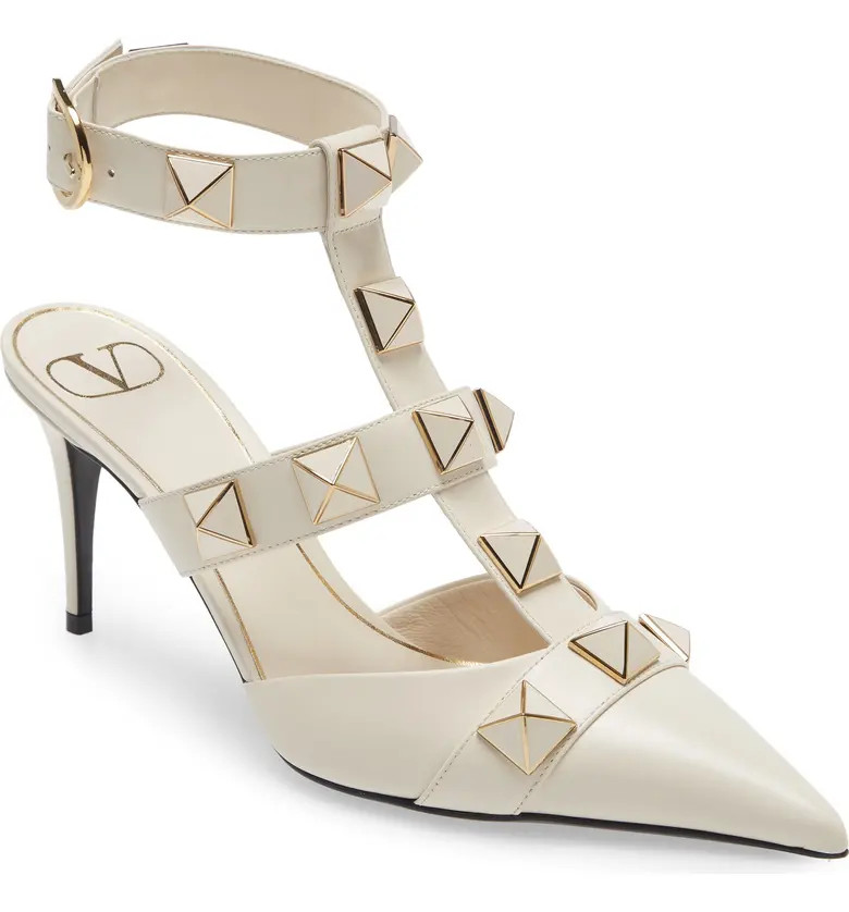 Maxi Stud Ankle Strap Pump | Nordstrom