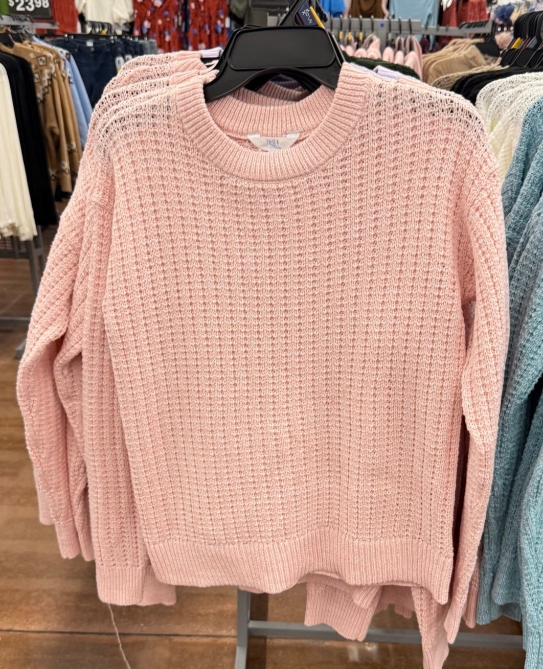 Pink sweater  long sleeve 

Women’s Shaker Stitch Mock Neck Sweater Pink
Soft and sweet 💗 This pink shaker stitch sweater adds a cozy feminine touch to date nights, brunch, or the holidays.
walmart pink sweater, mock neck knit, walmart fashion, cozy fall outfit, feminine style, workwear outfit, winter fashion

#LTKSeasonal #LTKFindsUnder50 #LTKMidsize