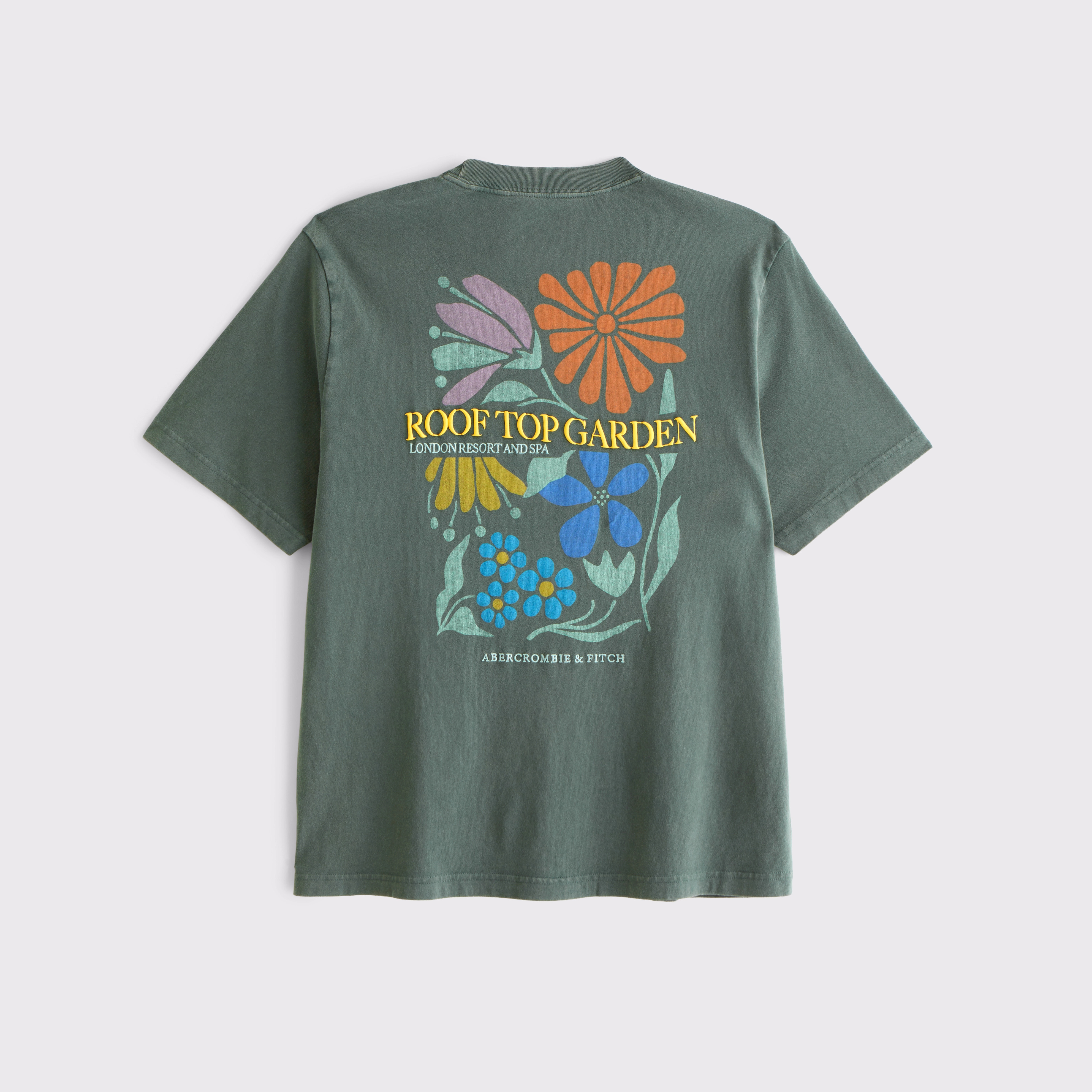 London Vintage-Inspired Graphic Logo Tee | Abercrombie & Fitch (US)