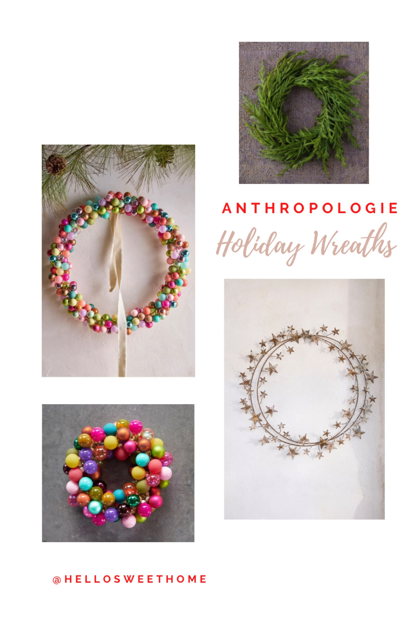 Anthropologie Holiday Wreaths

#LTKHoliday #LTKGiftGuide #LTKSeasonal