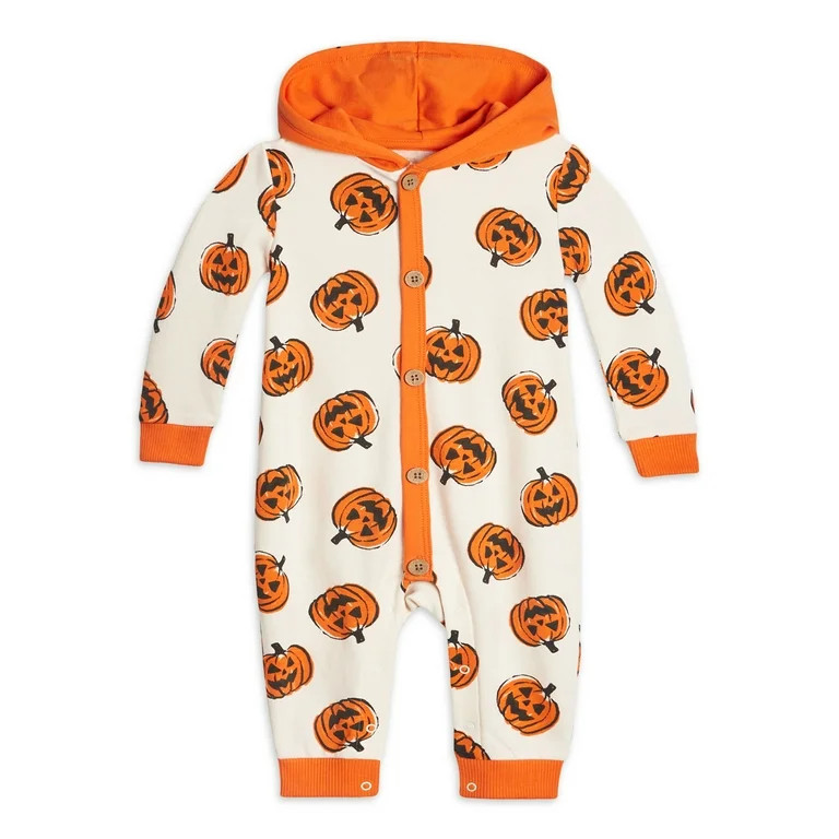 Wonder Nation Baby Halloween Rompers, Sizes 0/3M-24M | Walmart (US)