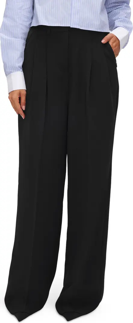 Good American Luxe Suiting Wide Leg Pants | Nordstrom | Nordstrom