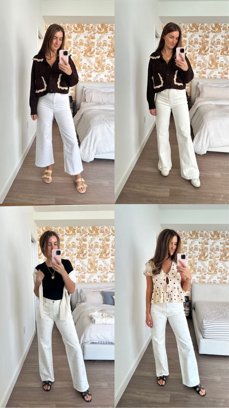 Spring outfits 2/3 from my TikTok! All white jean outfits for easy everyday ootd! 

#LTKSeasonal #LTKstyletip #LTKSpringSale