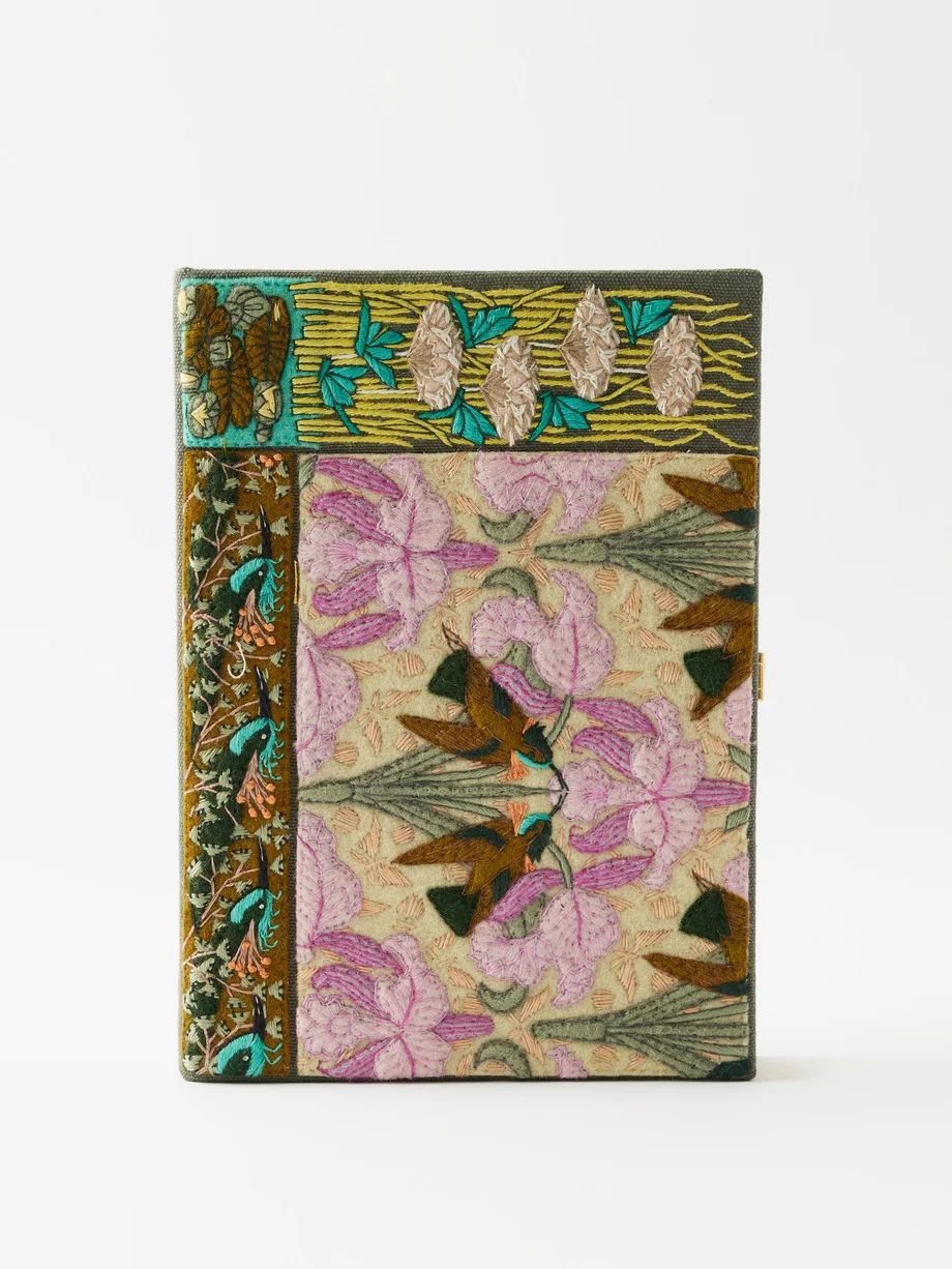 X V&A Lotus book clutch bag | Olympia Le-Tan | Matches (US)