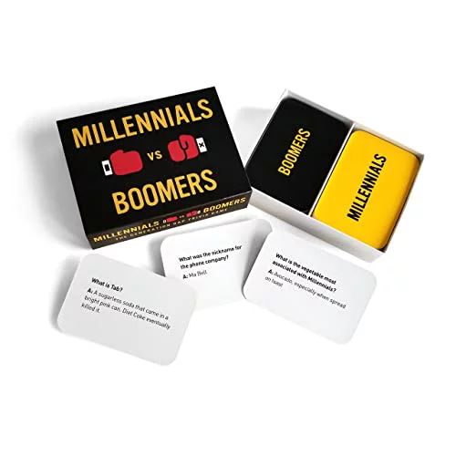Millennials vs Boomers | Trivia Card Game - Walmart.com | Walmart (US)
