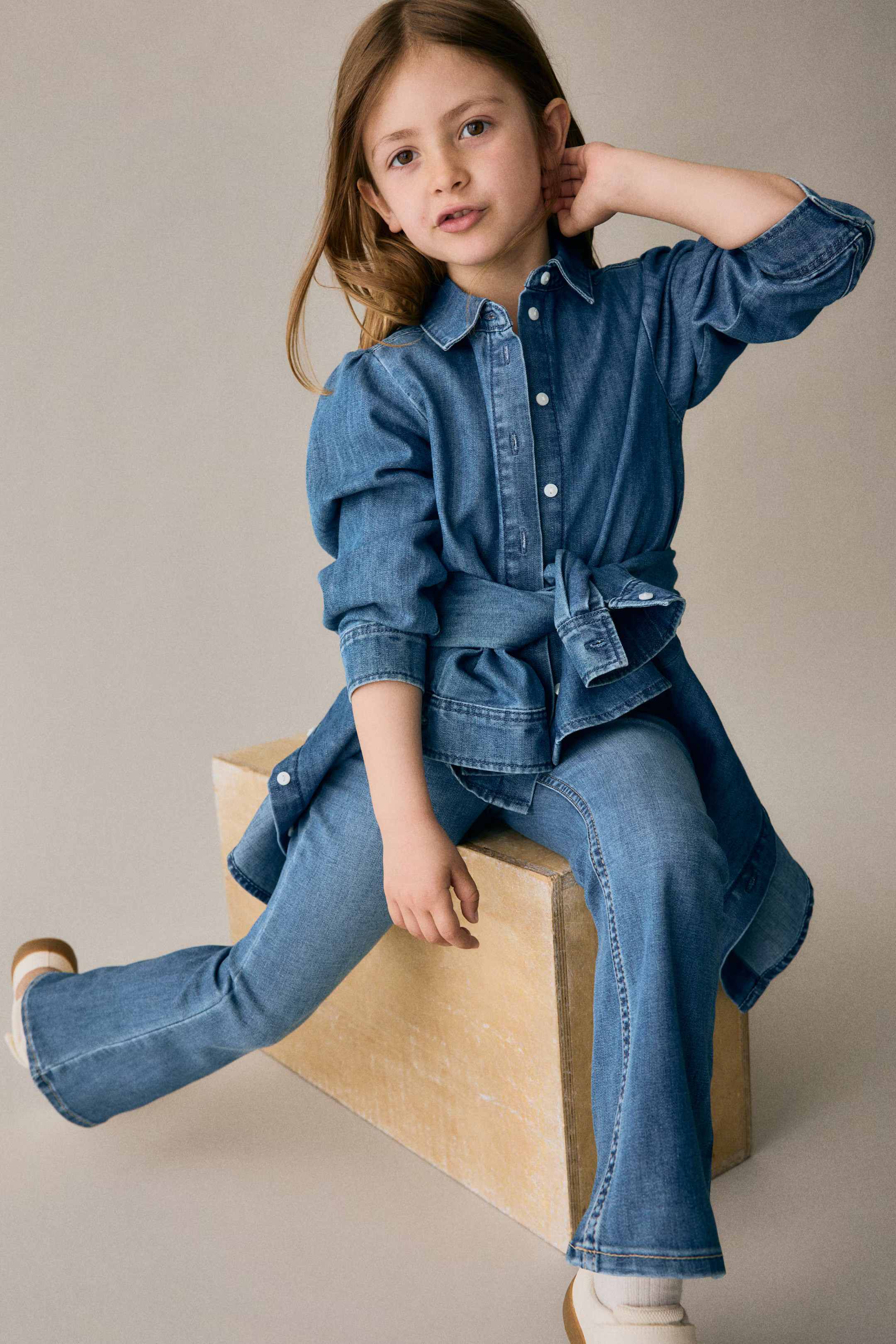 Superstretch Flared Leg Jeans | H&M (US + CA)