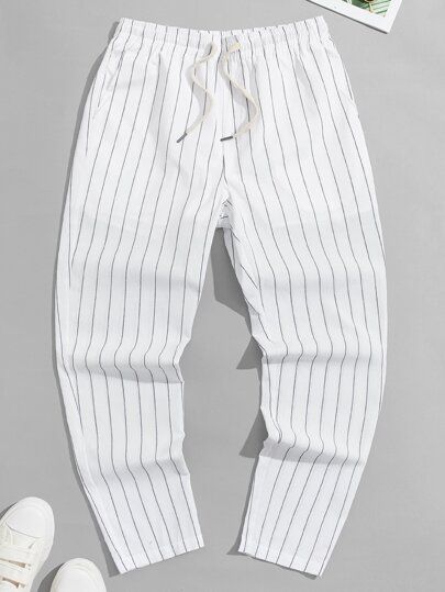 SHEIN Men Striped Print Pants
   SKU: sm2112228600049195      
          (32 Reviews)
           ... | SHEIN