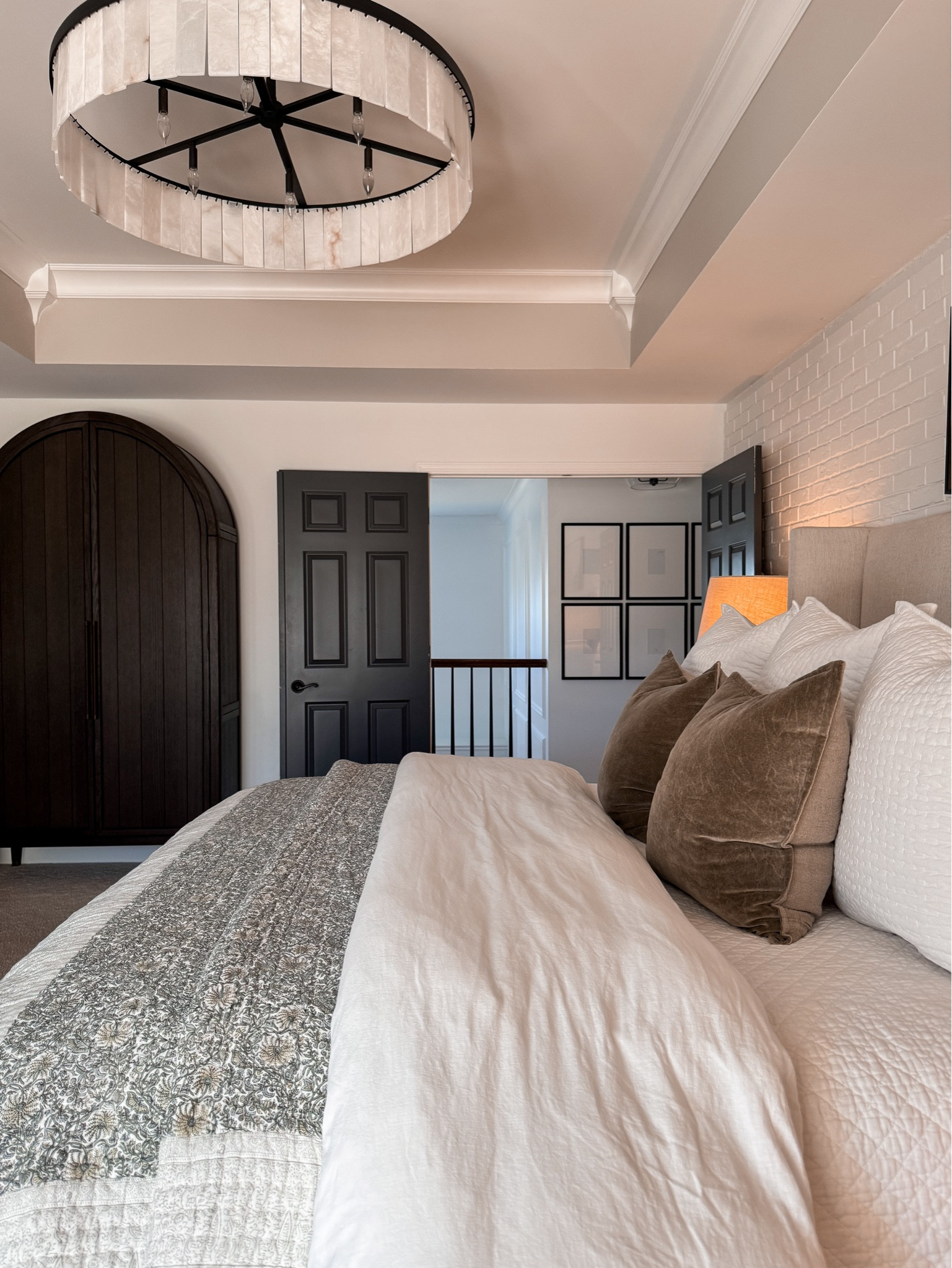 Vintage modern inspired Spring bedroom. I like to keep our bedroom minimal as I love when it easy to keep clean. Our house is chaos most days so I want our bedroom to feel like an escape. And clean & clutter free is how I prefer it! 

#LTKHome #LTKStyleTip #LTKSeasonal