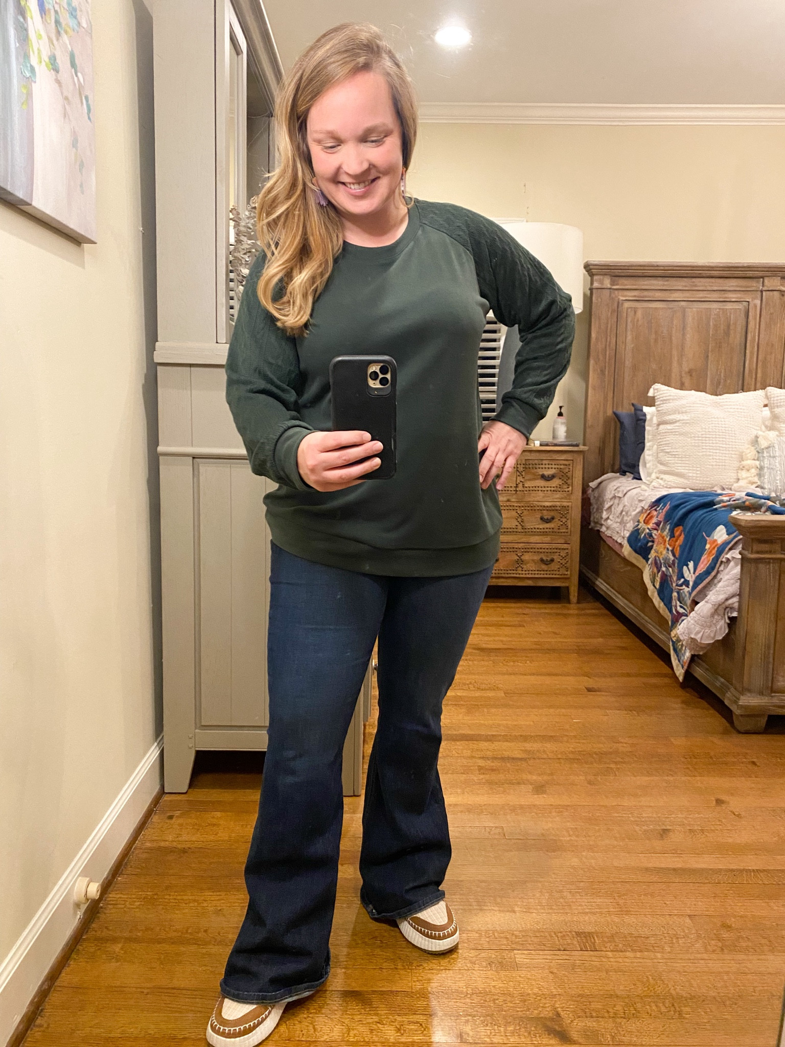 100% my favorite… an impromptu date night. It’s unusually cold here, so I grabbed something that would still be cute even if I keep my coat on ❤️ Which I did 😅😂

#LTKhome #LTKmidsize #LTKshoecrush