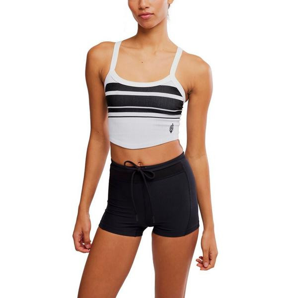 Women's FP Movement All Clear Printed Scoop Neck Tank Top XLarge Black White | Scheels Sports