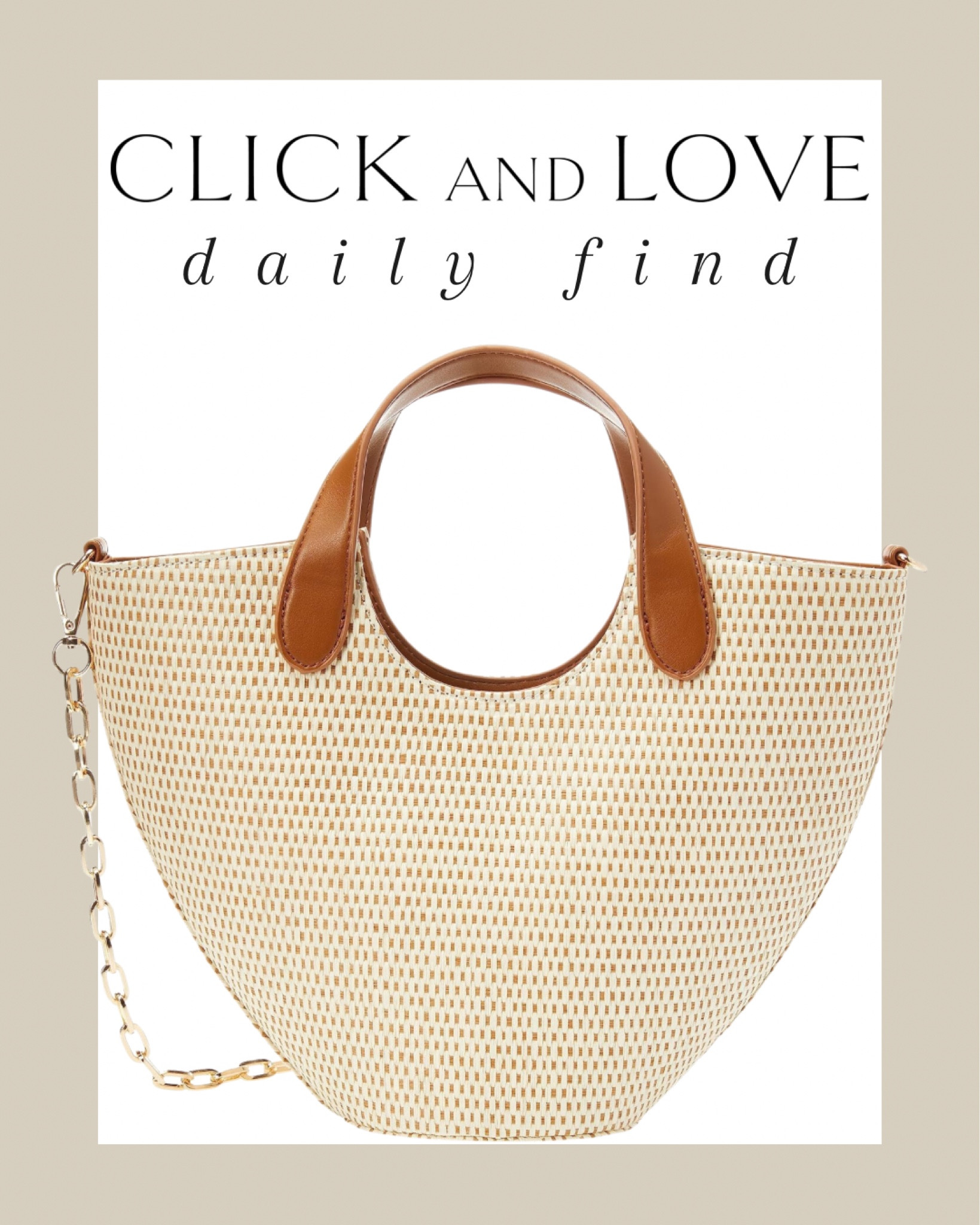 Daily find! This woven tote is perfect for those summer days! Under $50 now ✨

Handbag, tote bag, purse, womens handbag, beach fashion, coastal fashion, summer outfit inspiration, Womens fashion, fashion, fashion finds, outfit, outfit inspiration, clothing, budget friendly fashion, summer fashion, spring fashion, wardrobe, fashion accessories, Amazon, Amazon fashion, Amazon must haves, Amazon finds, amazon favorites, Amazon essentials #amazon #amazonfashion

#LTKfindsunder50 #LTKstyletip #LTKMostLoved