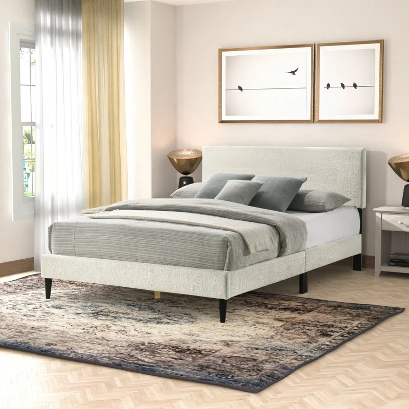 Walter Platform Bed with Adjustable Headboard | Wayfair North America