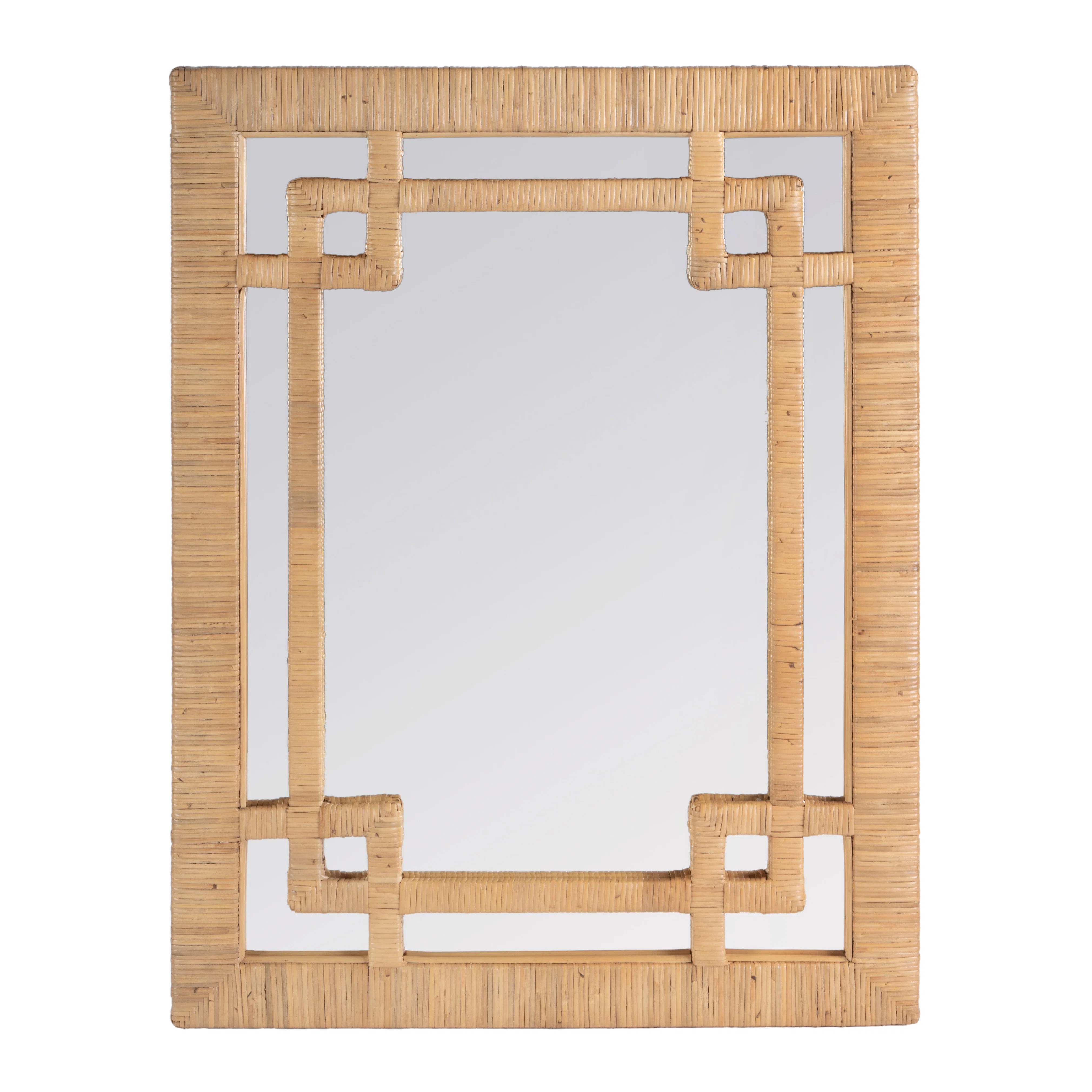 Bayou Breeze Bracelyn Woven Rattan Wall Mirror | Wayfair | Wayfair North America