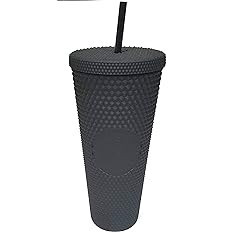 Starbucks Plastic 2021 Black Matte Studded Venti Tumbler, 24 oz | Amazon (US)
