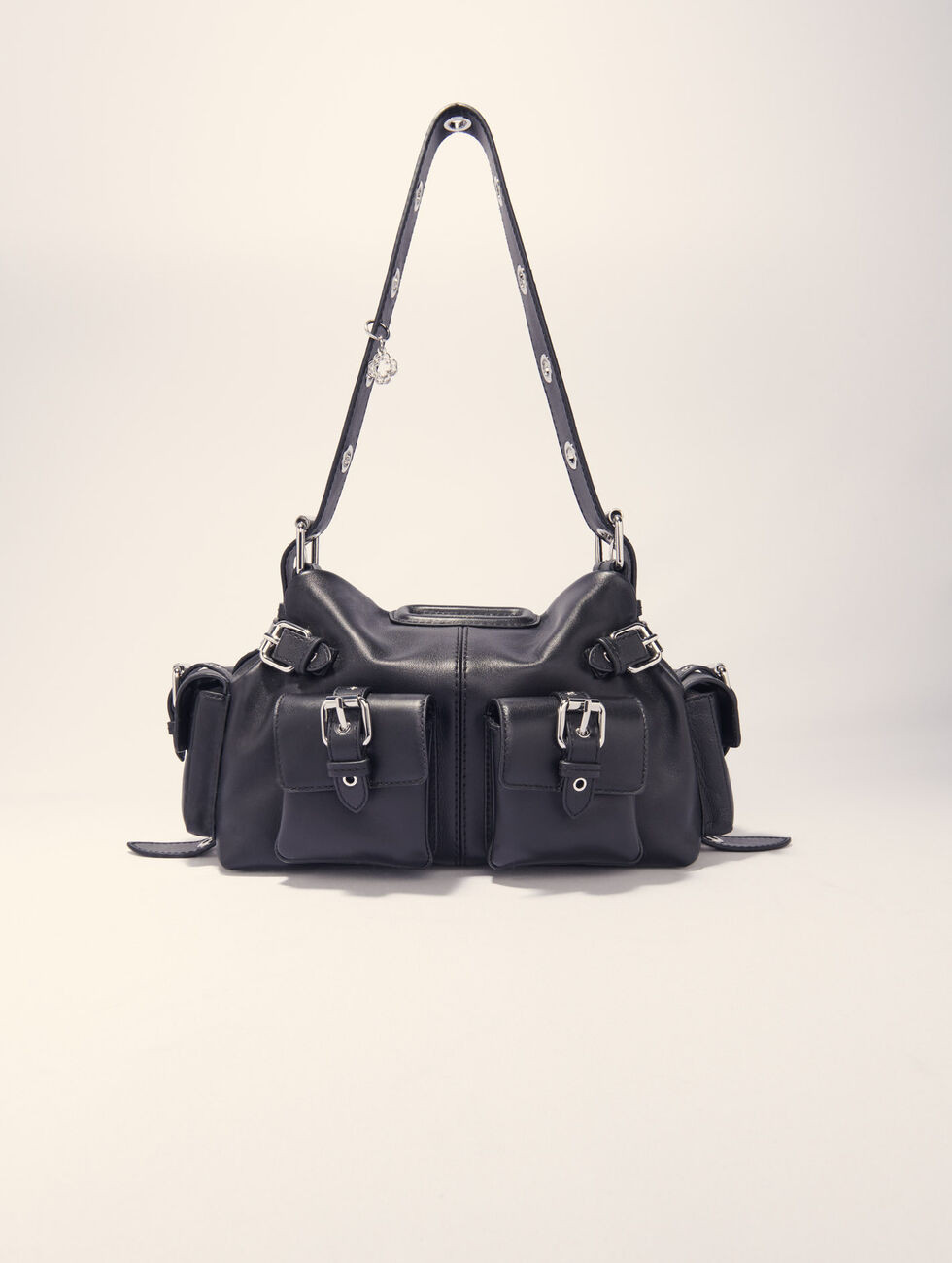 Miss M cargo leather bag | Maje US | Maje US