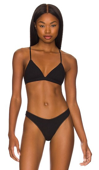 Casandra Bralette in Black | Revolve Clothing (Global)