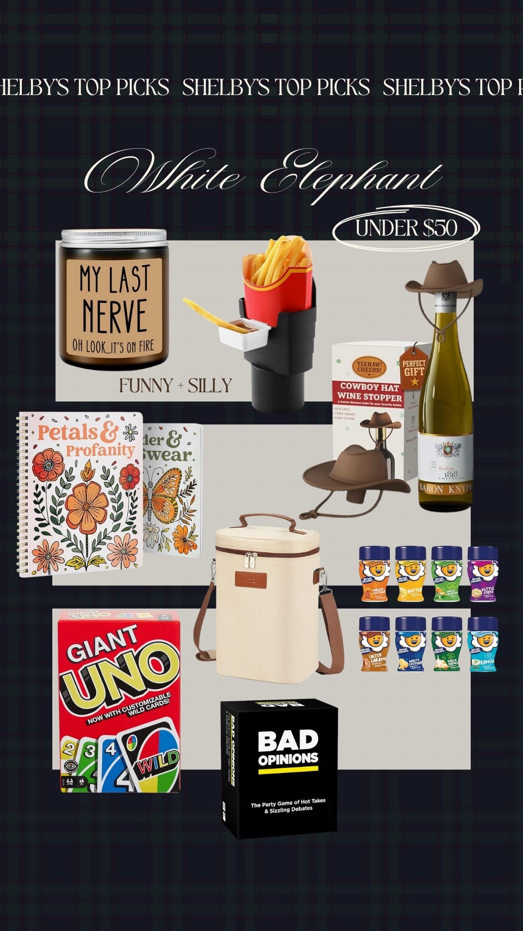 White elephant gifts under $50

#LTKGiftGuide #LTKHoliday