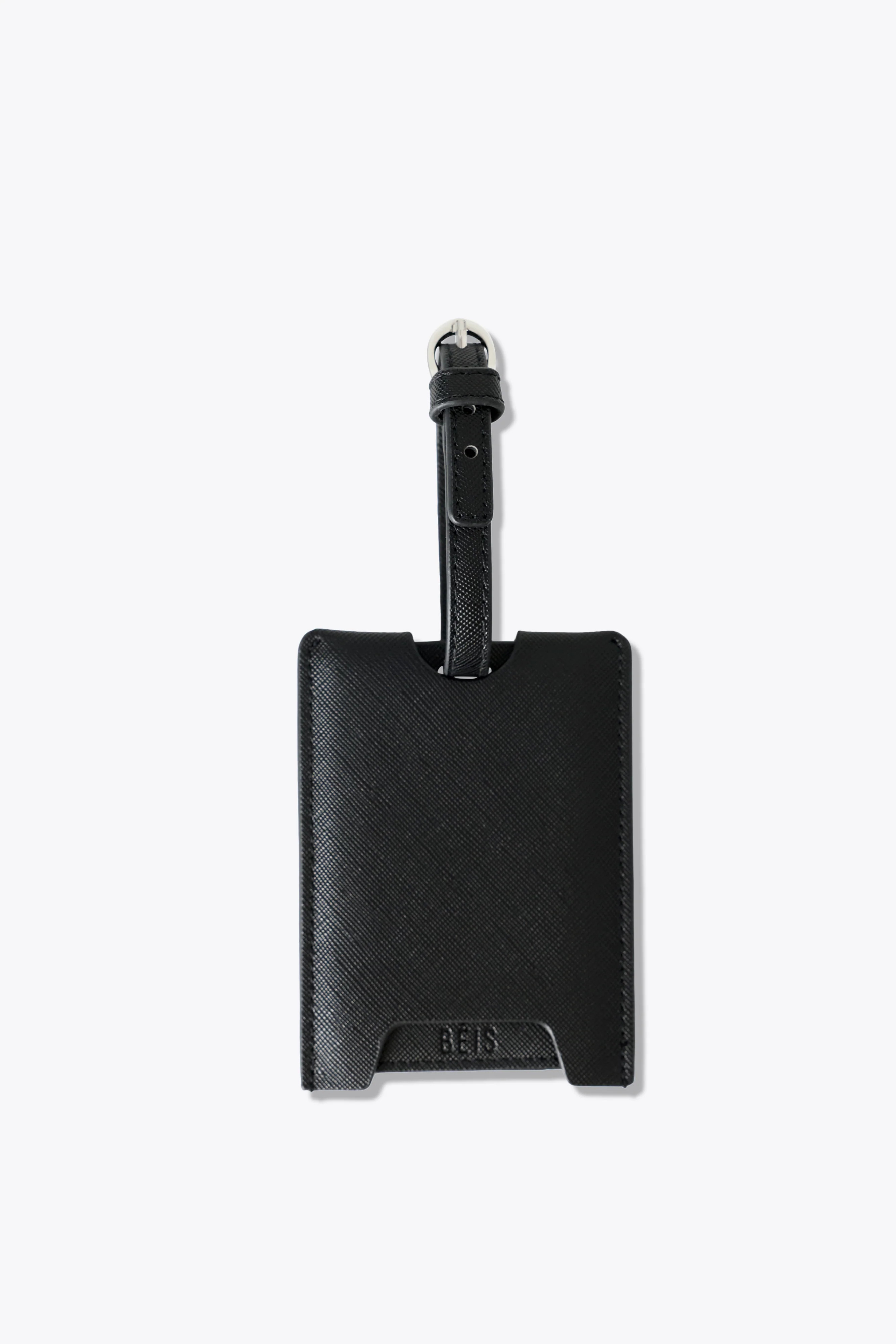 BÉIS ‘The Luggage Tag’ in Black - Black Luggage and Baggage Tags for Travel | BEIS