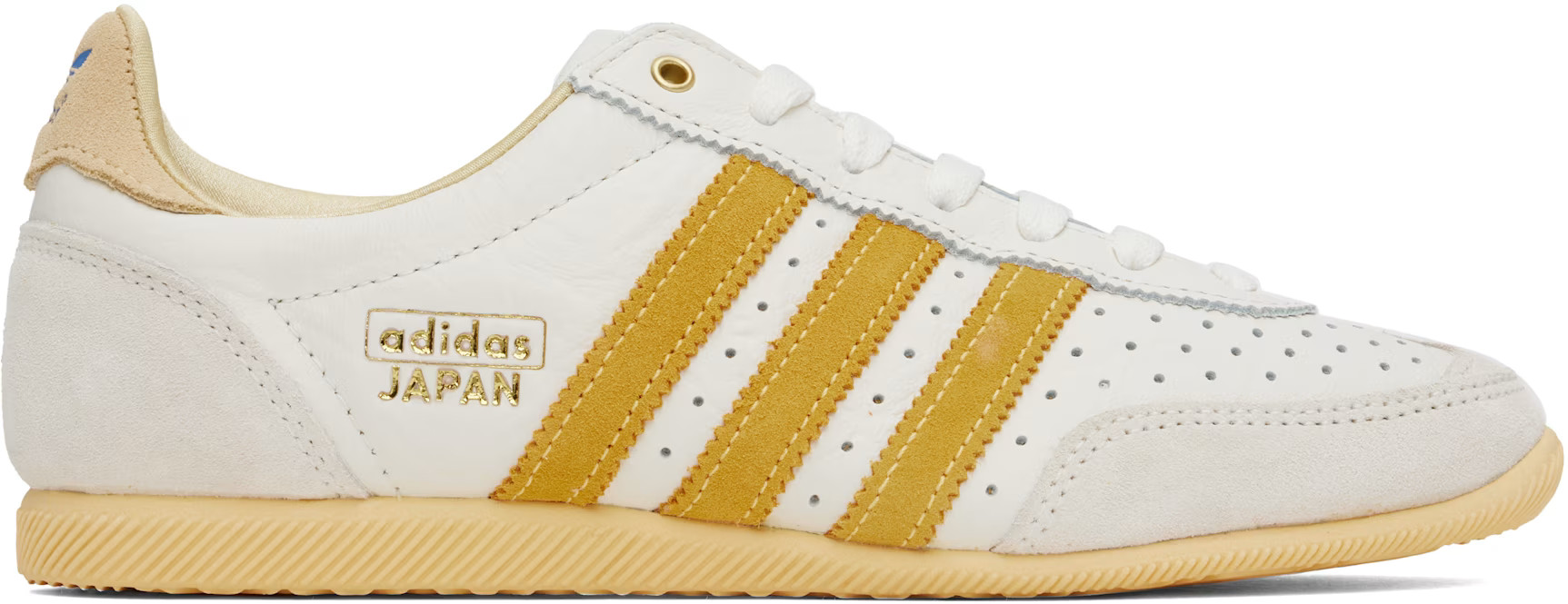 White & Yellow Japan Sneakers | SSENSE