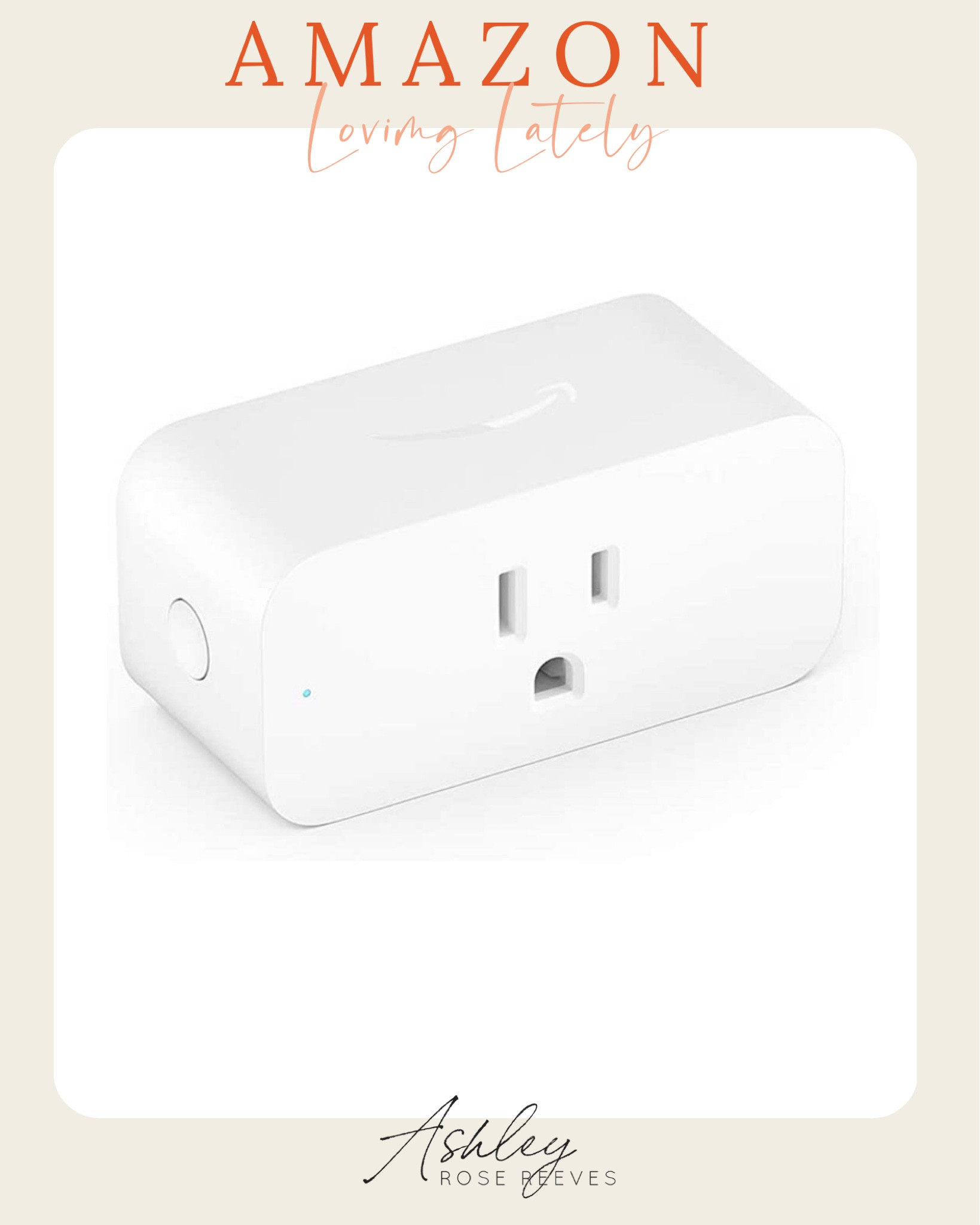 Loving Lately from Amazon 
Amazon smart plug

#LTKhome #LTKunder50 #LTKfamily