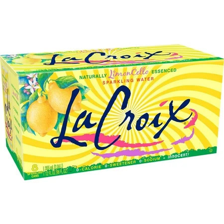 LaCroix LimonCello Sparkling Water - 8pk/12 fl oz Cans, 8 / Pack (Quantity) | Walmart (US)