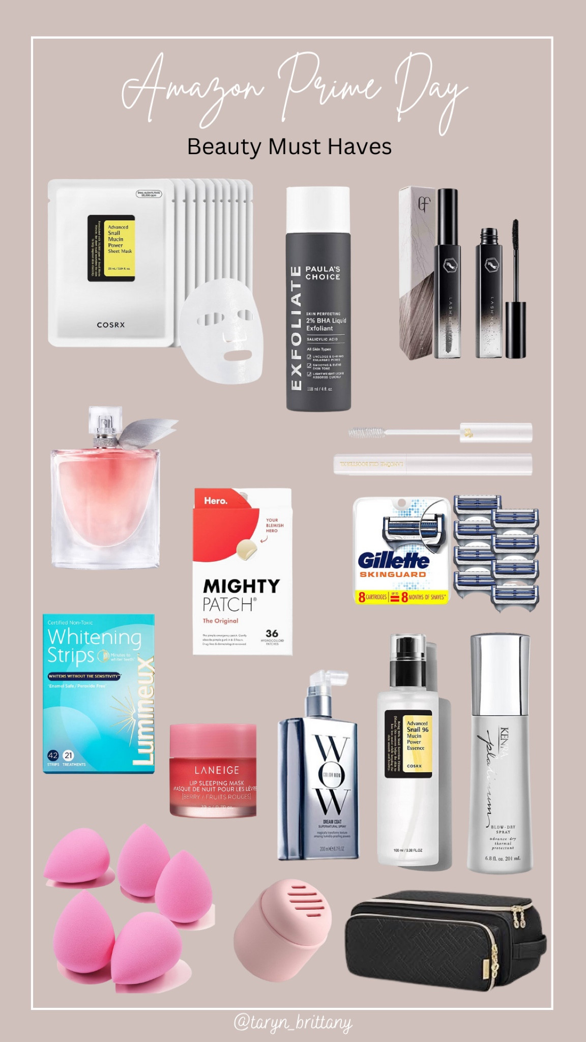 Amazon Prime Day Deals Beauty Favorites 🩷 I use most of these items on a daily basis!

Snail mucin essence 
Paula’s choice
Color wow
Lancôme performs 
Lancôme lash primer 
Kenra blow dry spray 
Mighty pimple patches 

#LTKBeauty #LTKFindsUnder100 #LTKSaleAlert