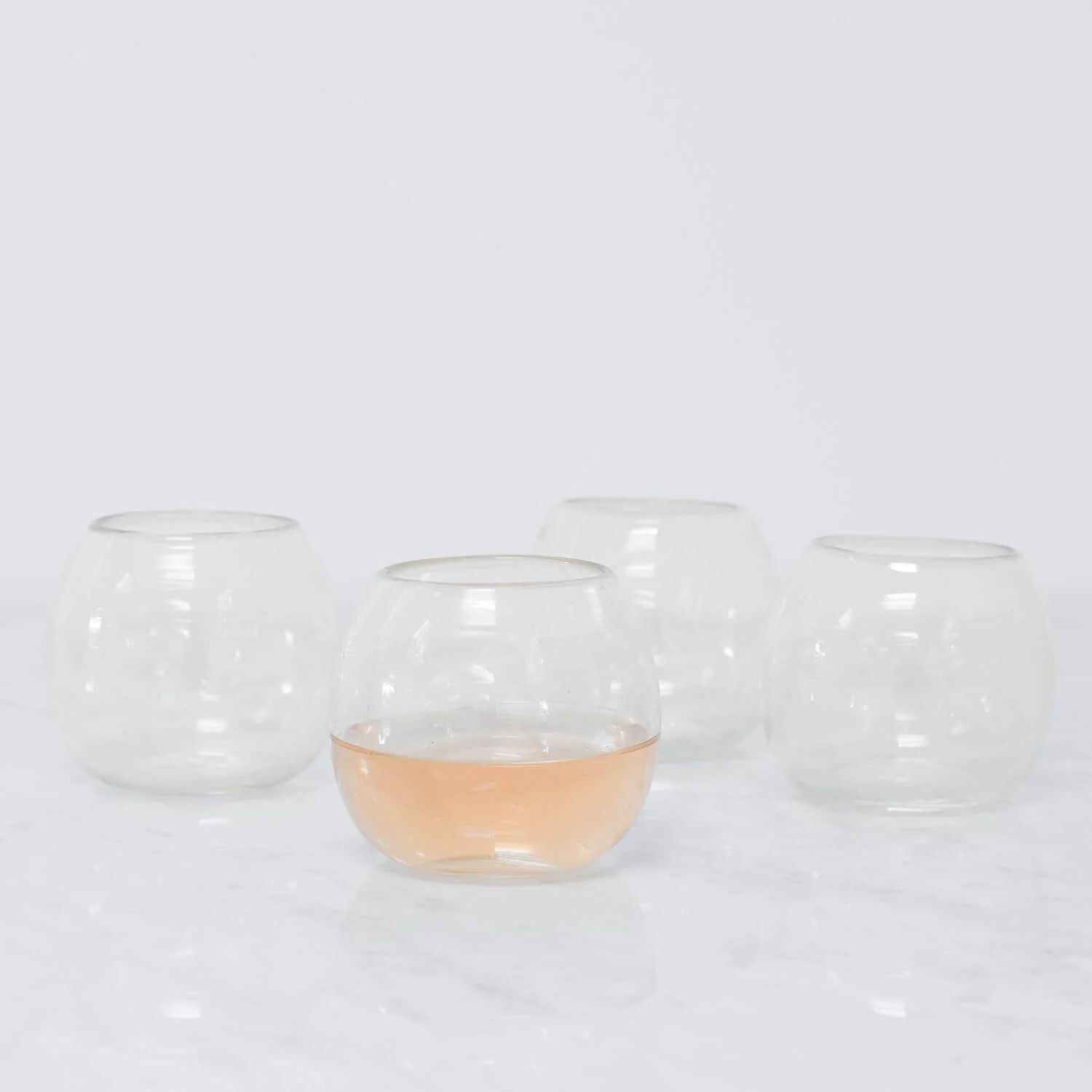 Apasco Cocktail Glasses - Clear - Set of 4 | The Citizenry