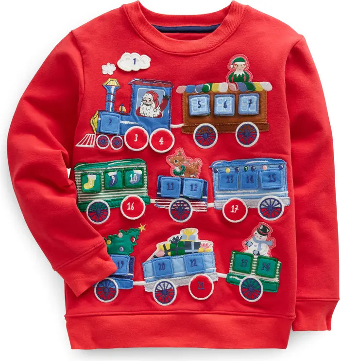 Kids' Advent Calendar Crewneck Sweatshirt | Nordstrom