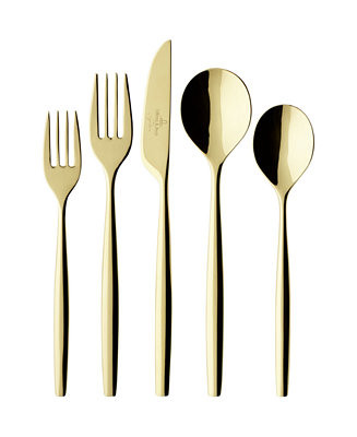 Villeroy & Boch Metro Chic Dor Flatware 5 Piece Place Setting - Macy's | Macy's