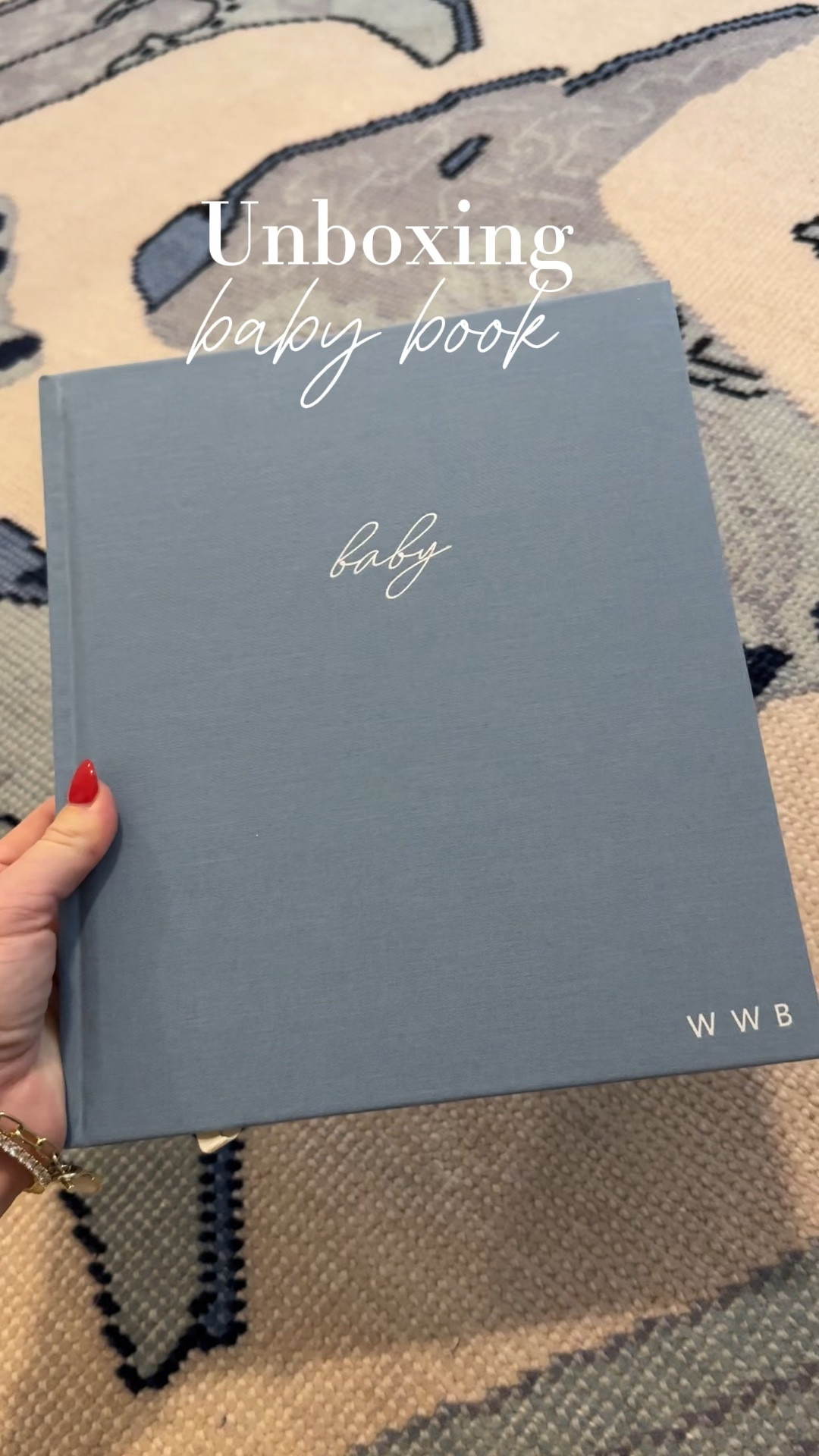 Beautiful baby book! Can’t wait to fill it with special memories and pictures 

#LTKBaby #LTKFamily