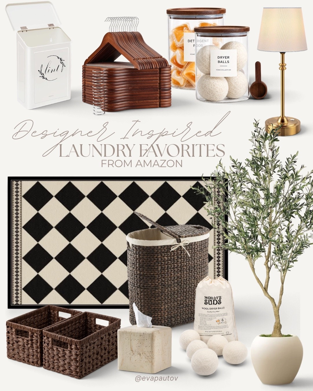 Making the laundry room feel a little more luxe with these designer looking Amazon finds that give you the elevated look without the designer price tag ✨🤎

#LTKSaleAlert #LTKHome