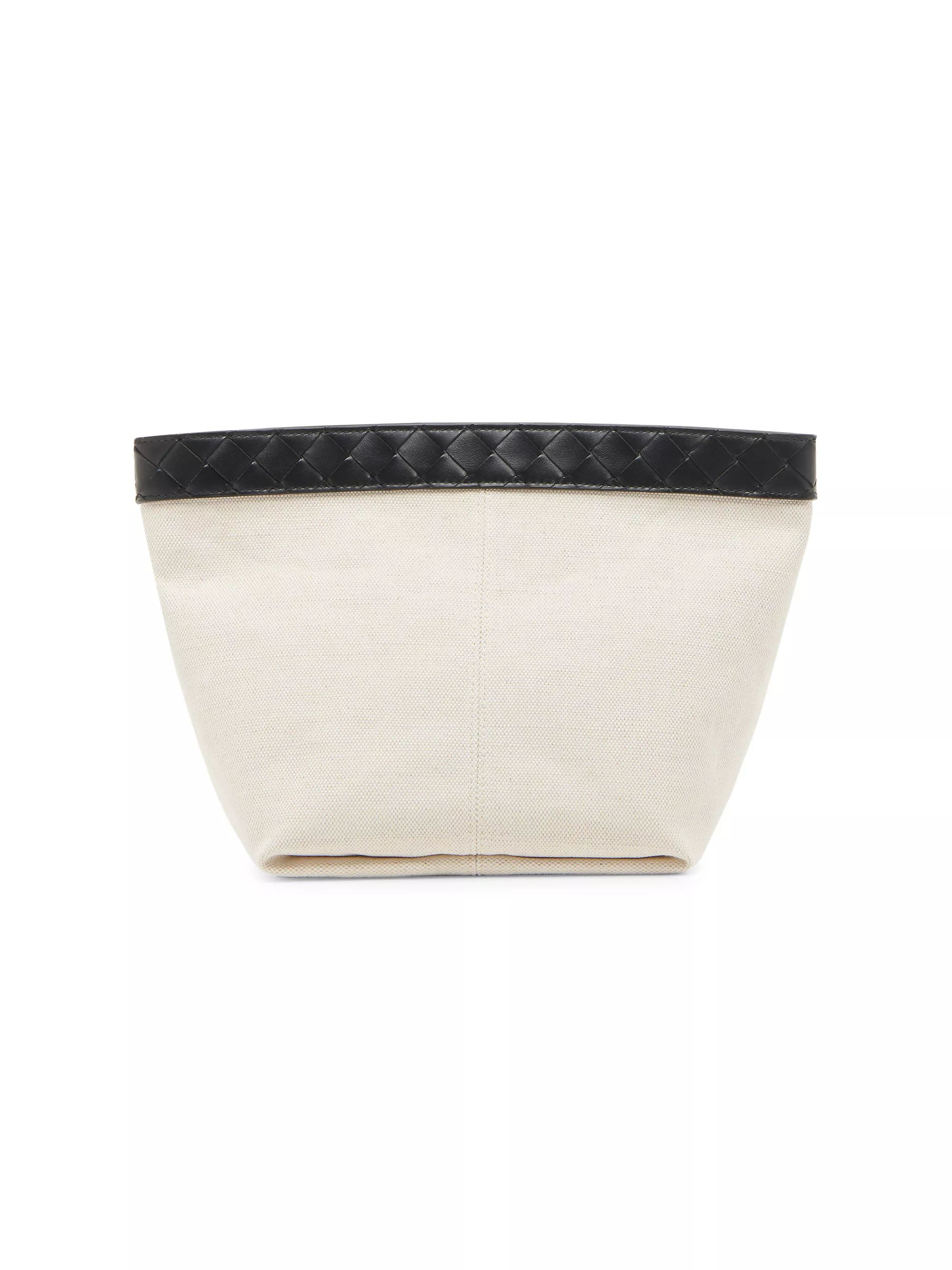 Medium Prism Canvas & Leather Pouch | Saks Fifth Avenue