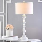 Safavieh Lighting Collection Mamie Cream Candlestick 32.5-inch Table Lamp (Set of 2) | Amazon (US)