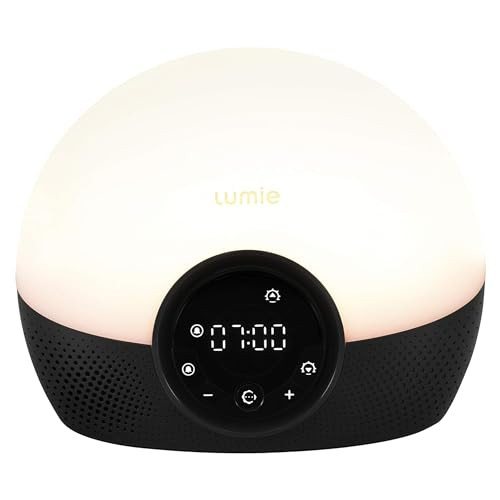 Lumie Bodyclock Glow 150 - Alarm Clock Simulates Sunrise & Sunset - Bedside Lamp with Customizable Light Duration - Wake-Up Light, Night Light & Reading Light - with Warm LEDs | Amazon (US)