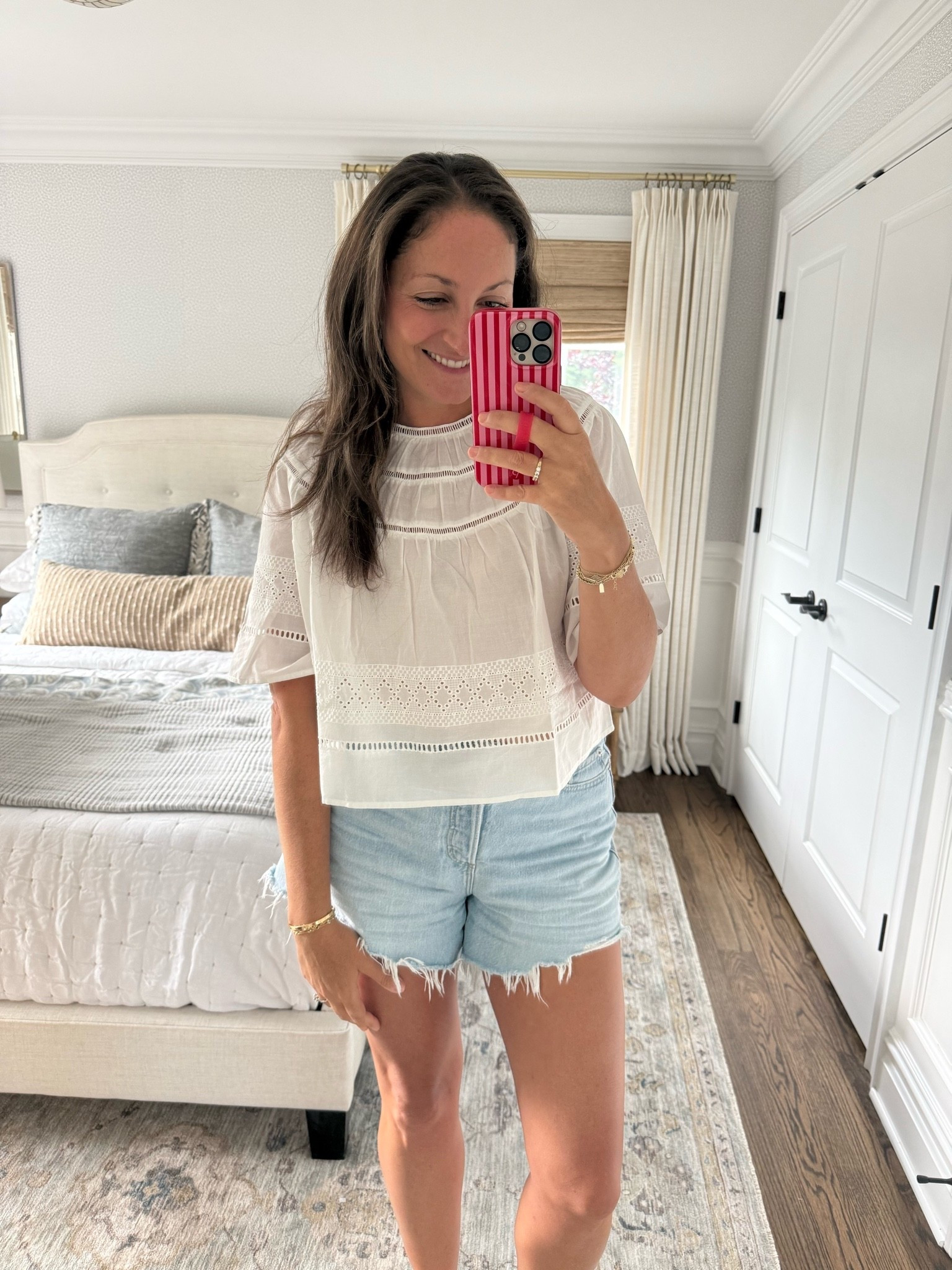 Grabbed a few new fall pieces from Evereve! Love this transitional top — planning to wear is all season long!

#LTKSeasonal #LTKmomlife #LTKootd